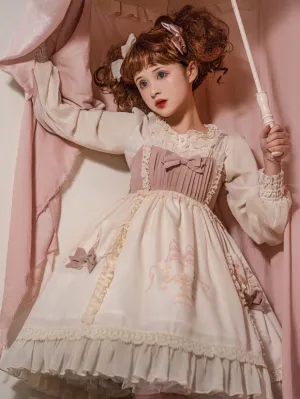 Sweet Polyester Sleeveless Lolita Dress