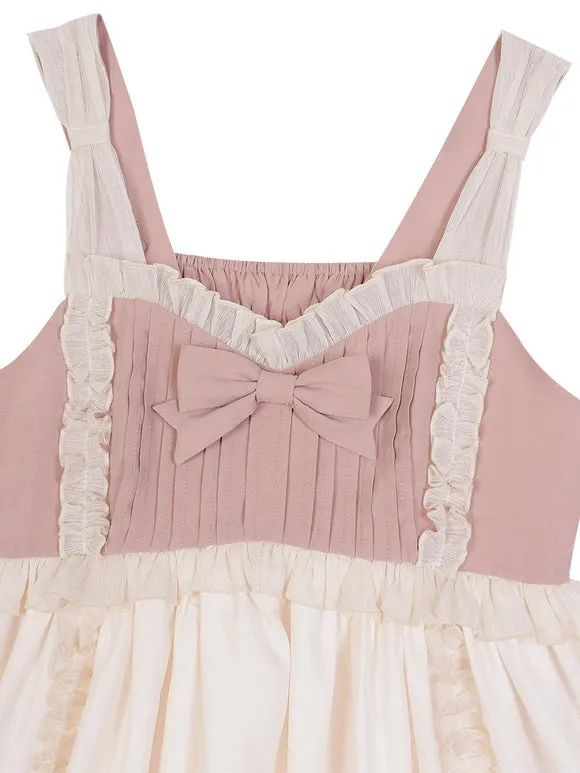 Sweet Polyester Sleeveless Lolita Dress