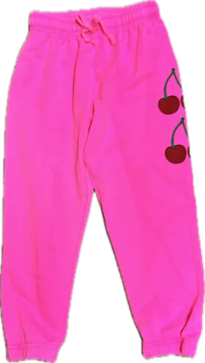 T2LOVE- Double Cherries Sweatpant
