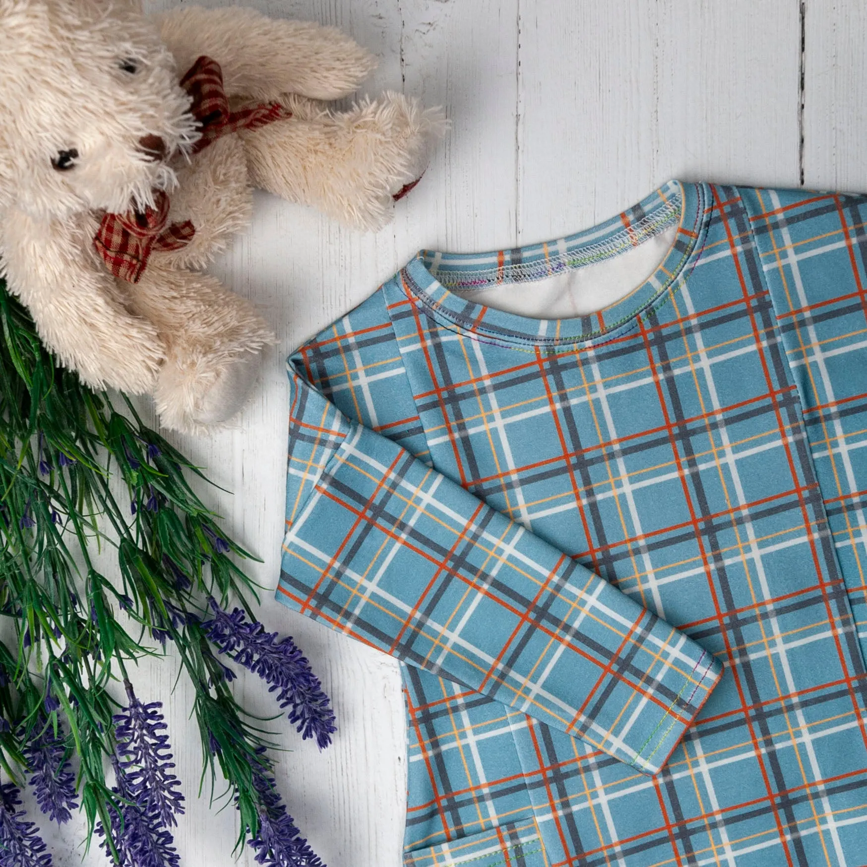 Taffy Tartan Skater Dress - Wholesale