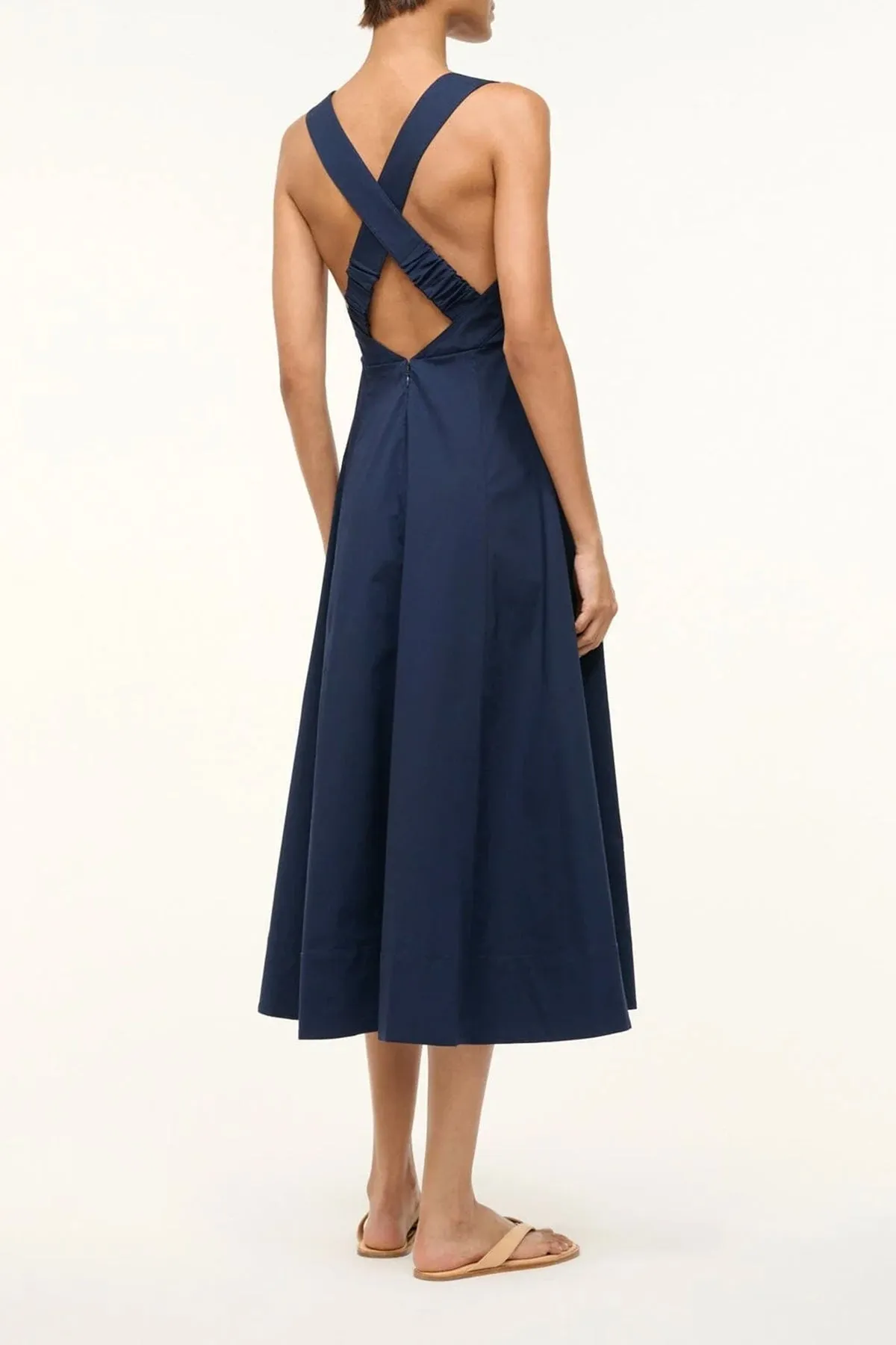 Teresa Dress in Navy