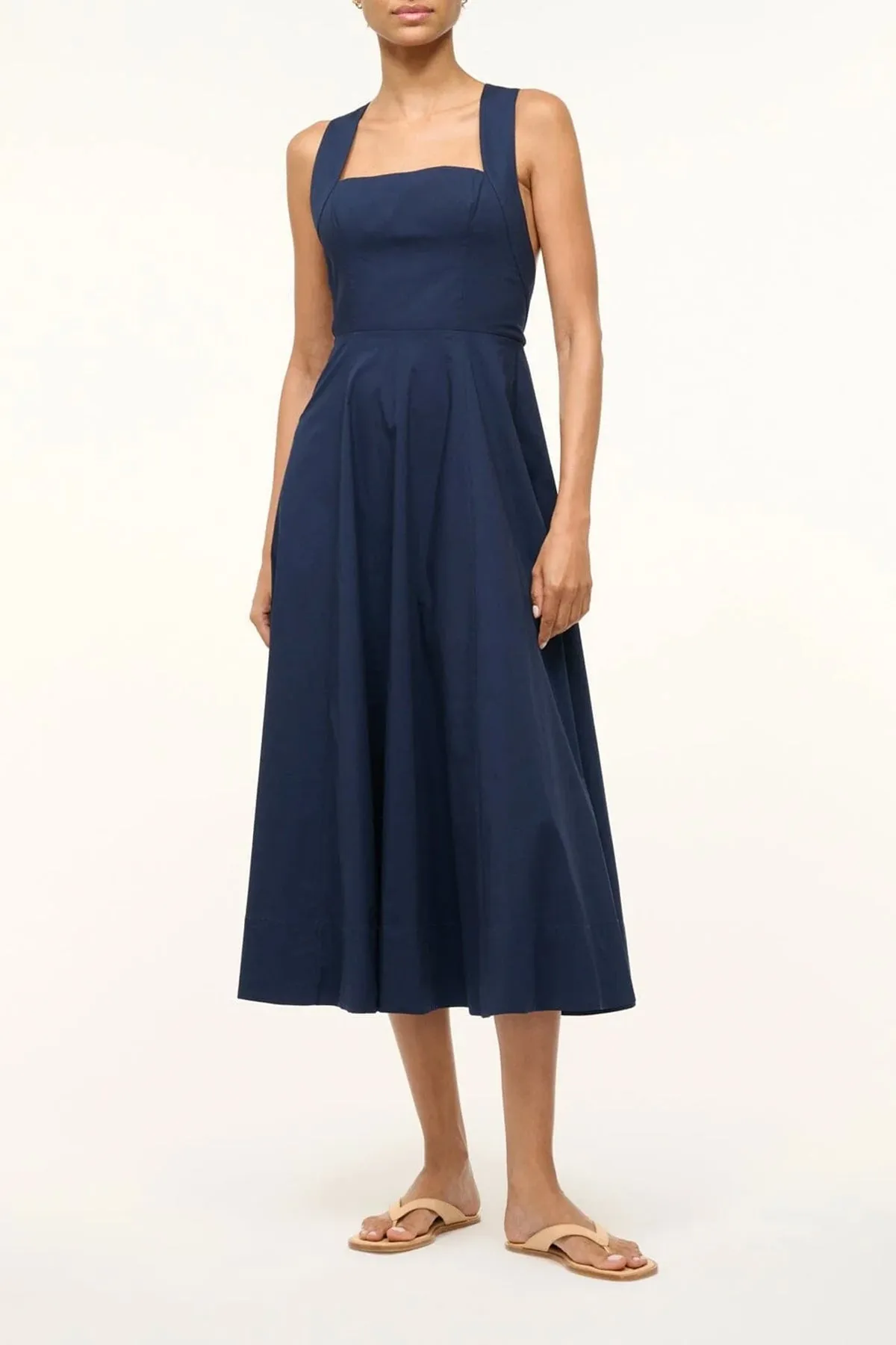 Teresa Dress in Navy