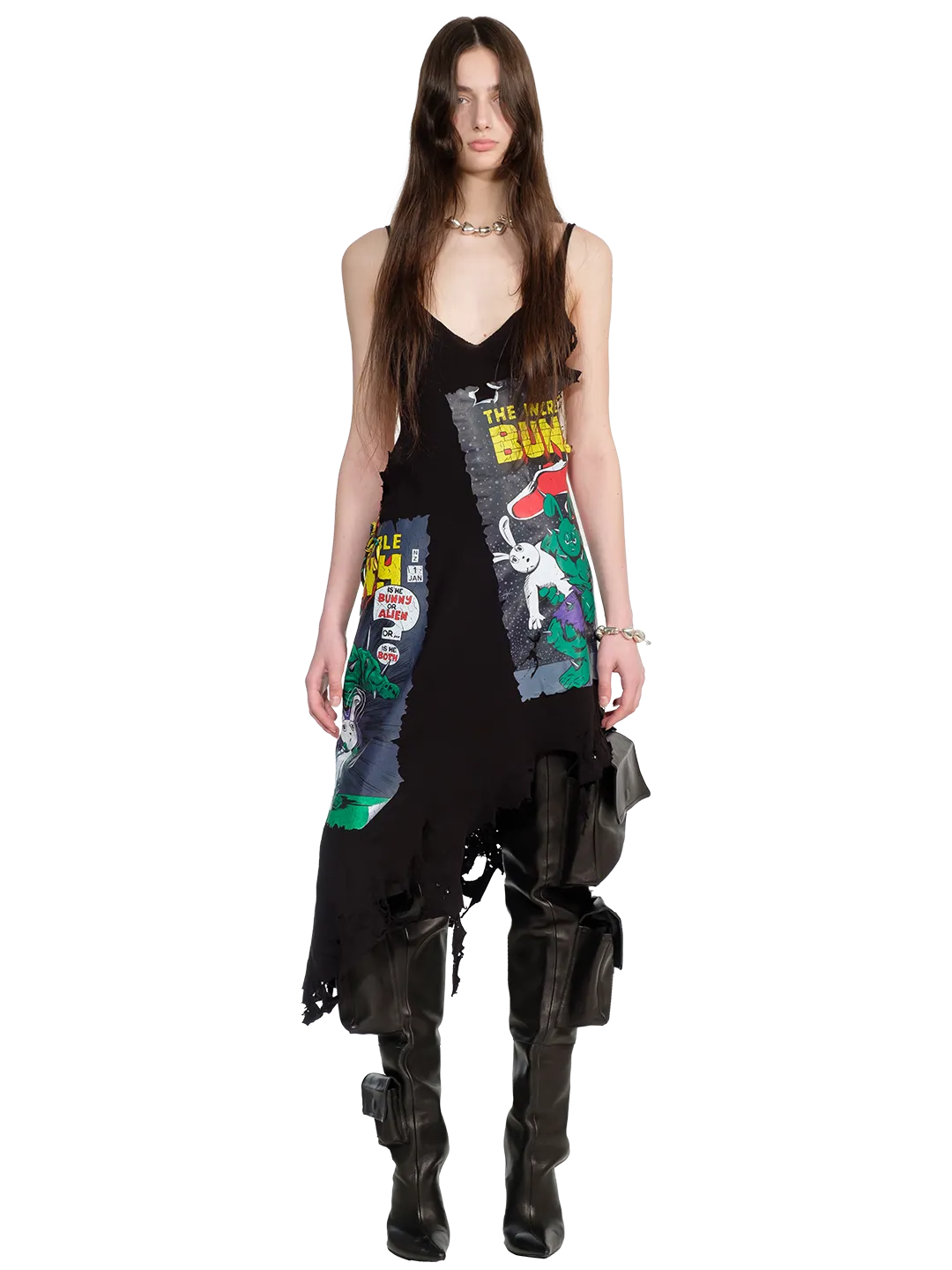 The Incredible Bunny Open Back Dress