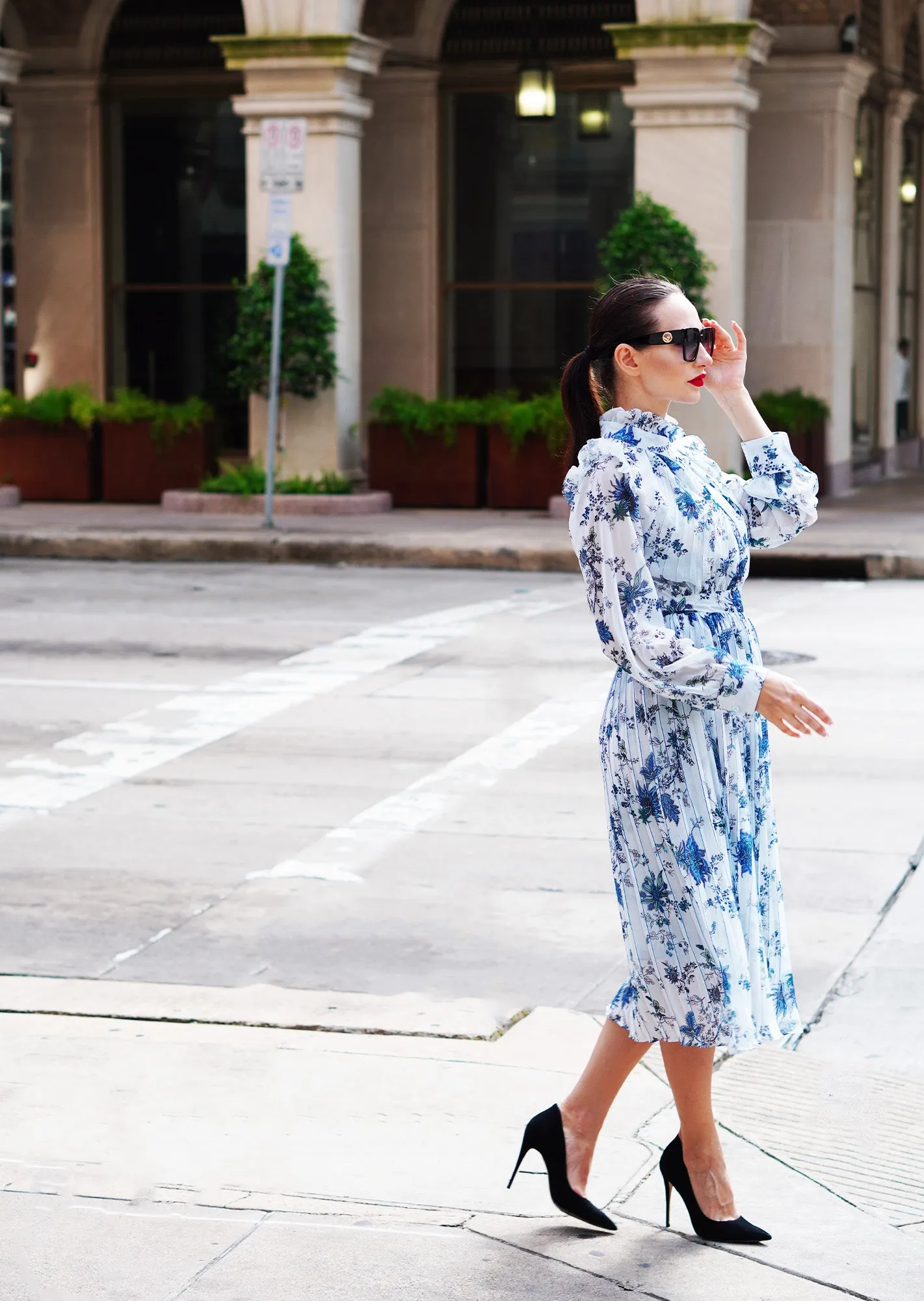 The "Marta" Floral Day Dress