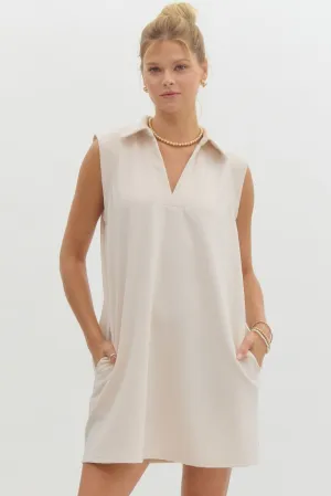 The Ritz Dress - Ecru