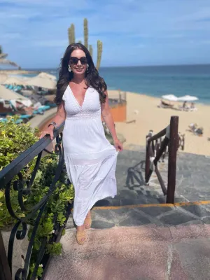 The Saint Tropez Dress - White or Black