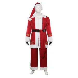 The Santa Clauses-Santa Claus Cosplay Costume Outfits Halloween Carnival Suit