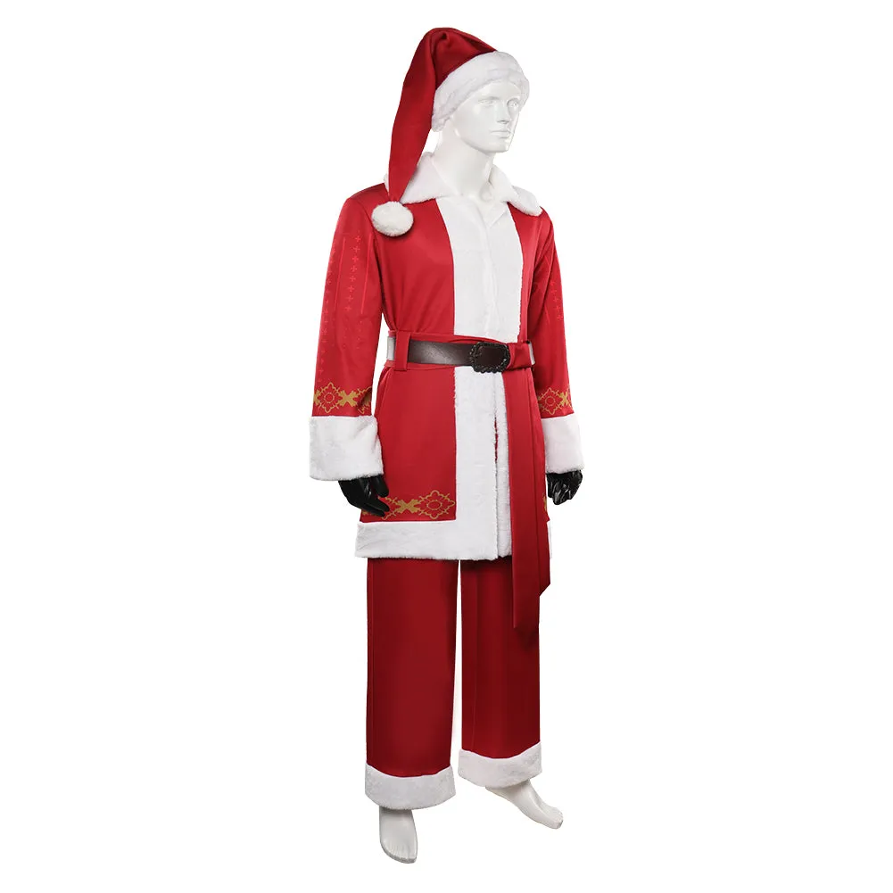 The Santa Clauses-Santa Claus Cosplay Costume Outfits Halloween Carnival Suit