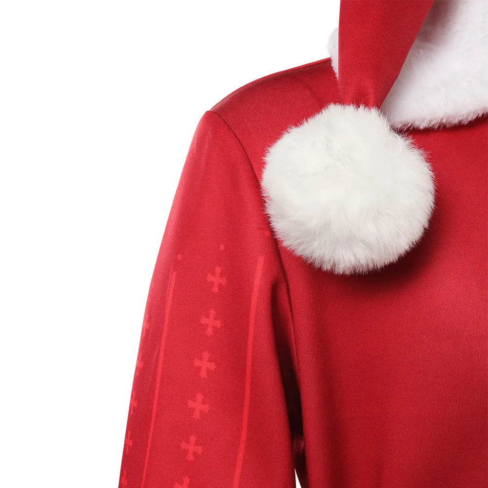 The Santa Clauses-Santa Claus Cosplay Costume Outfits Halloween Carnival Suit