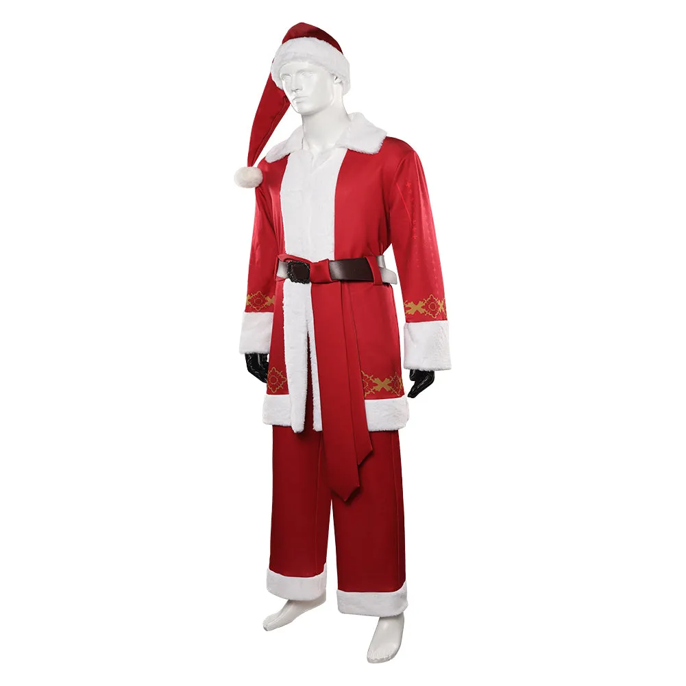 The Santa Clauses-Santa Claus Cosplay Costume Outfits Halloween Carnival Suit