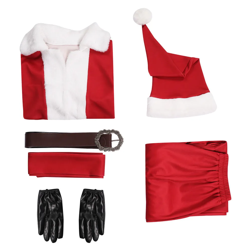 The Santa Clauses-Santa Claus Cosplay Costume Outfits Halloween Carnival Suit