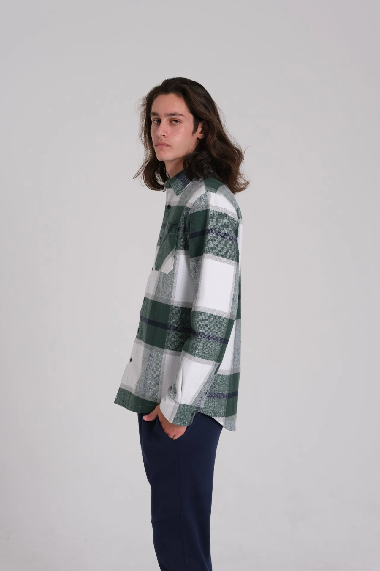 Thermal Lined Flannel Shacket