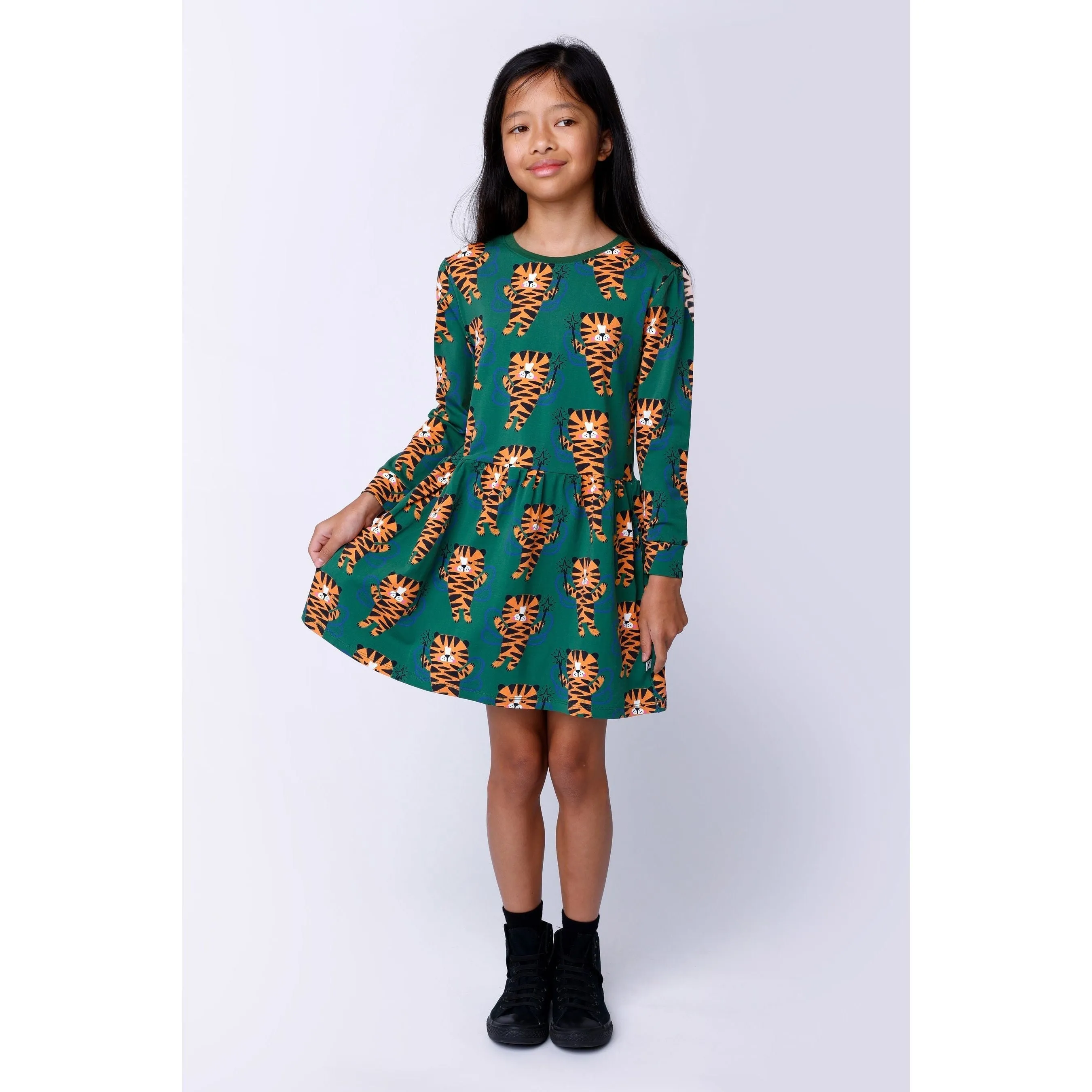 Tiger Fairy Dress - Green