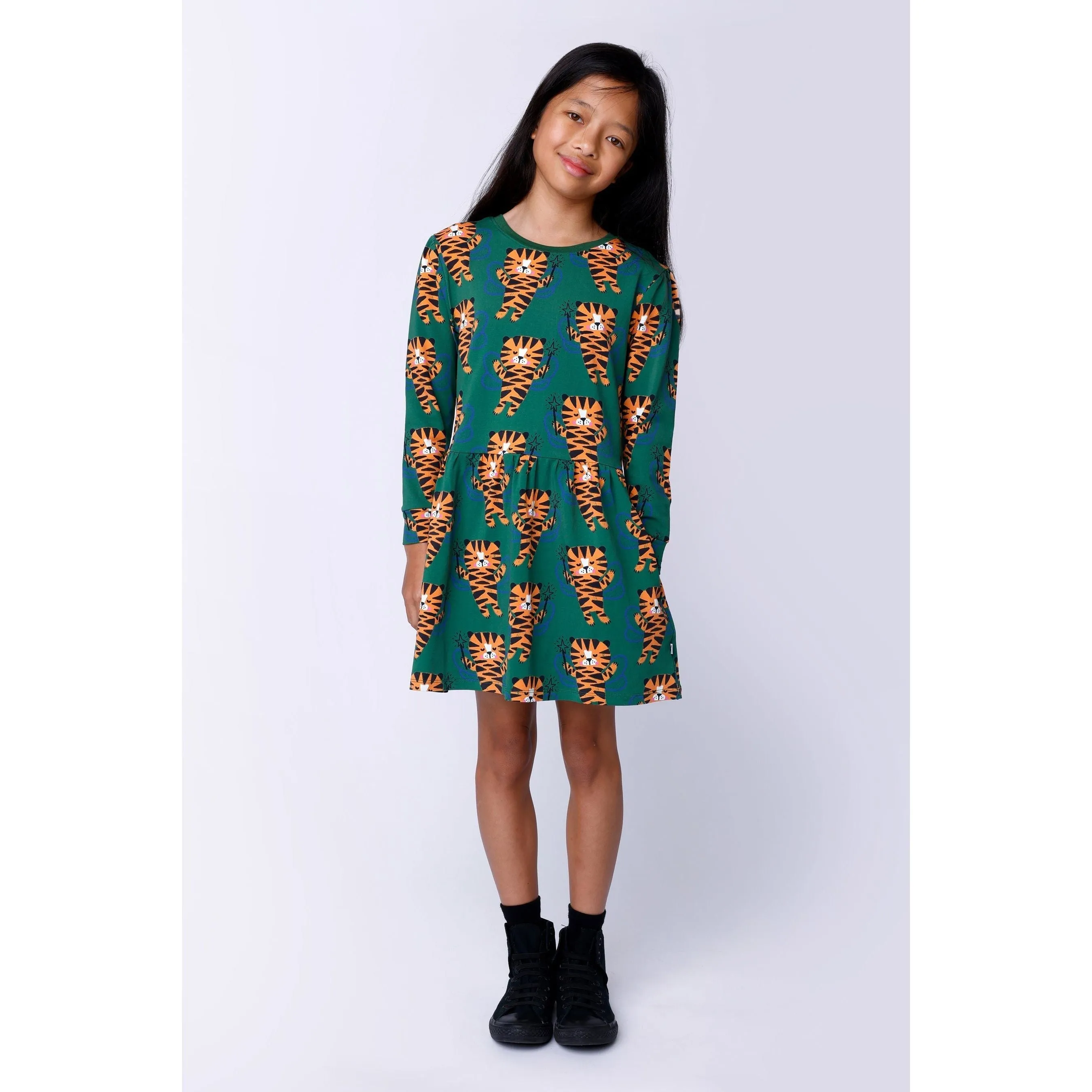 Tiger Fairy Dress - Green