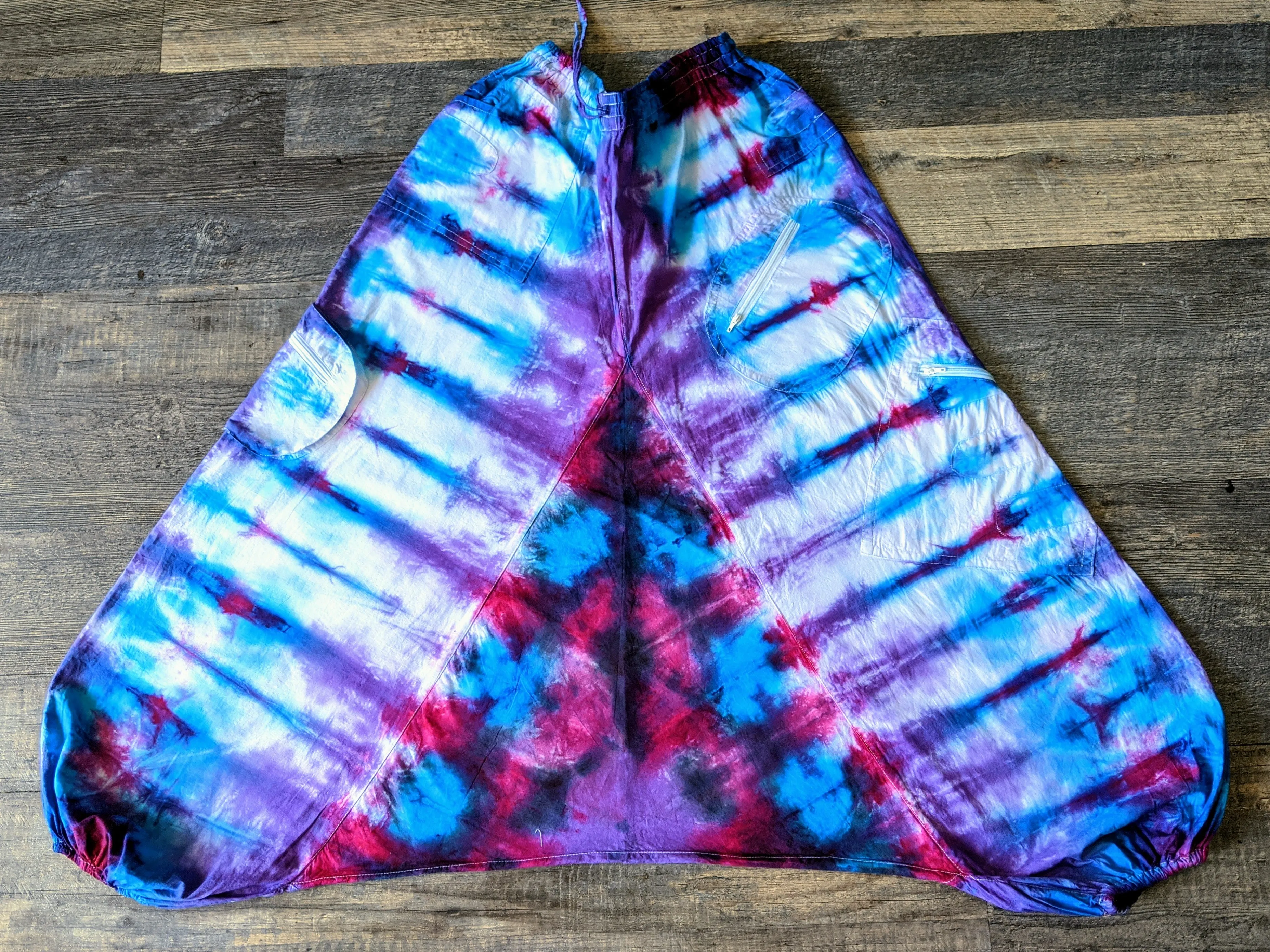 Tiger striped Tie Dye Pants