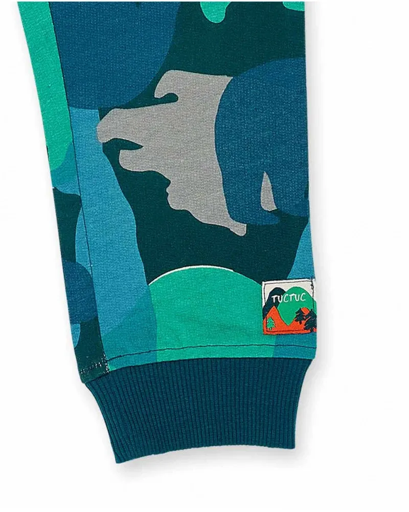 TUC TUC | Treking Time Green Plush Trousers