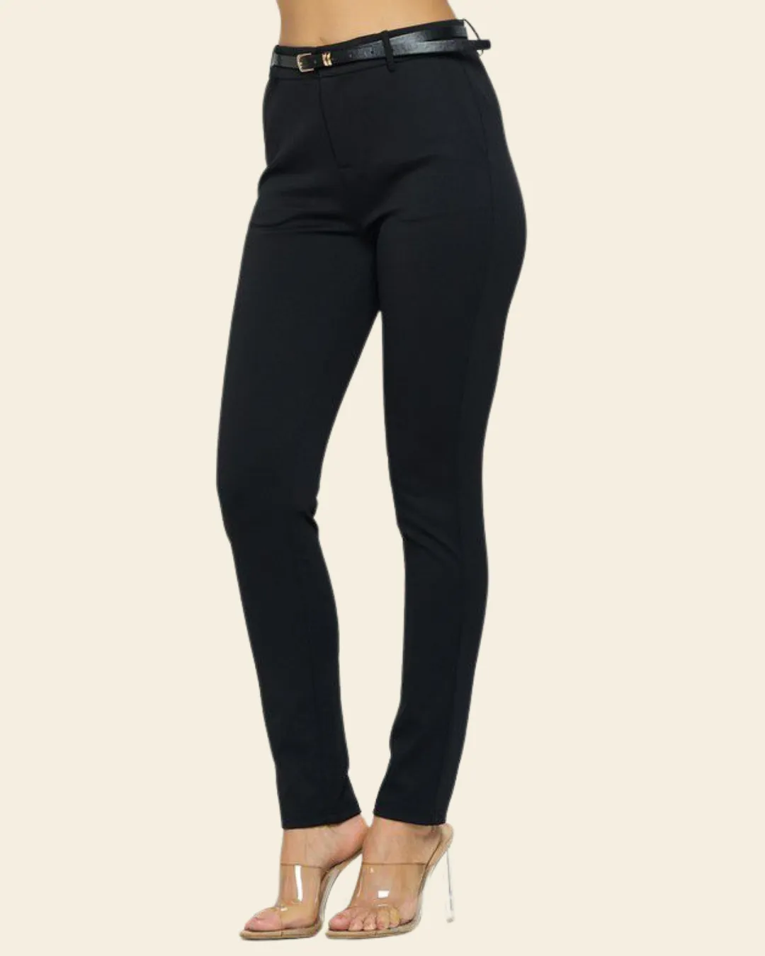 TWILL KNIT PANTS