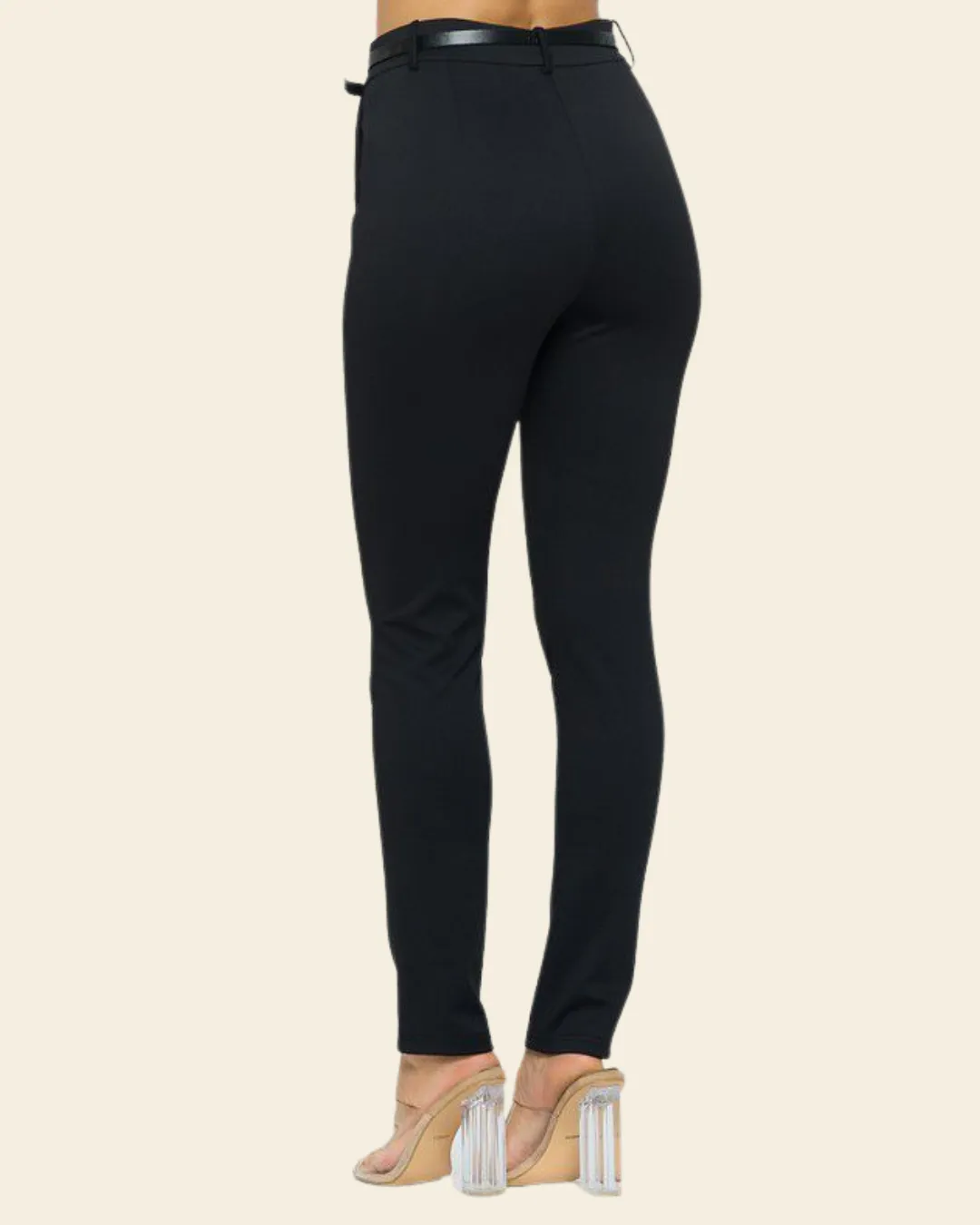TWILL KNIT PANTS