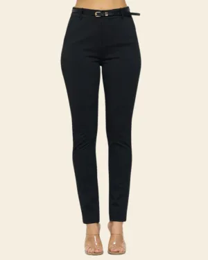 TWILL KNIT PANTS