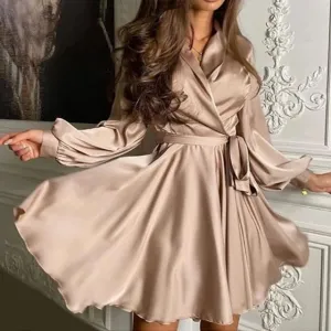 V-Neck Slip Club Party Dress