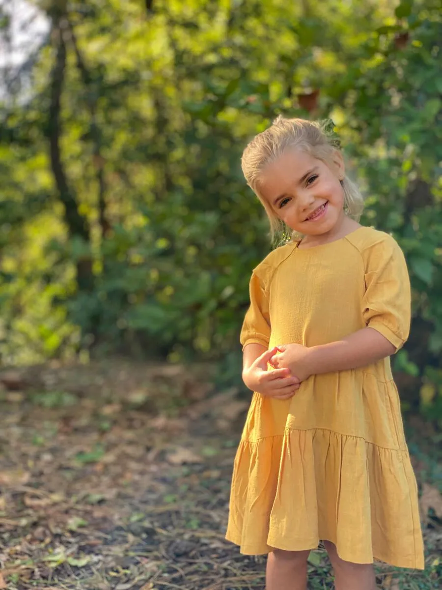 Vignette Alice Dress - Gold
