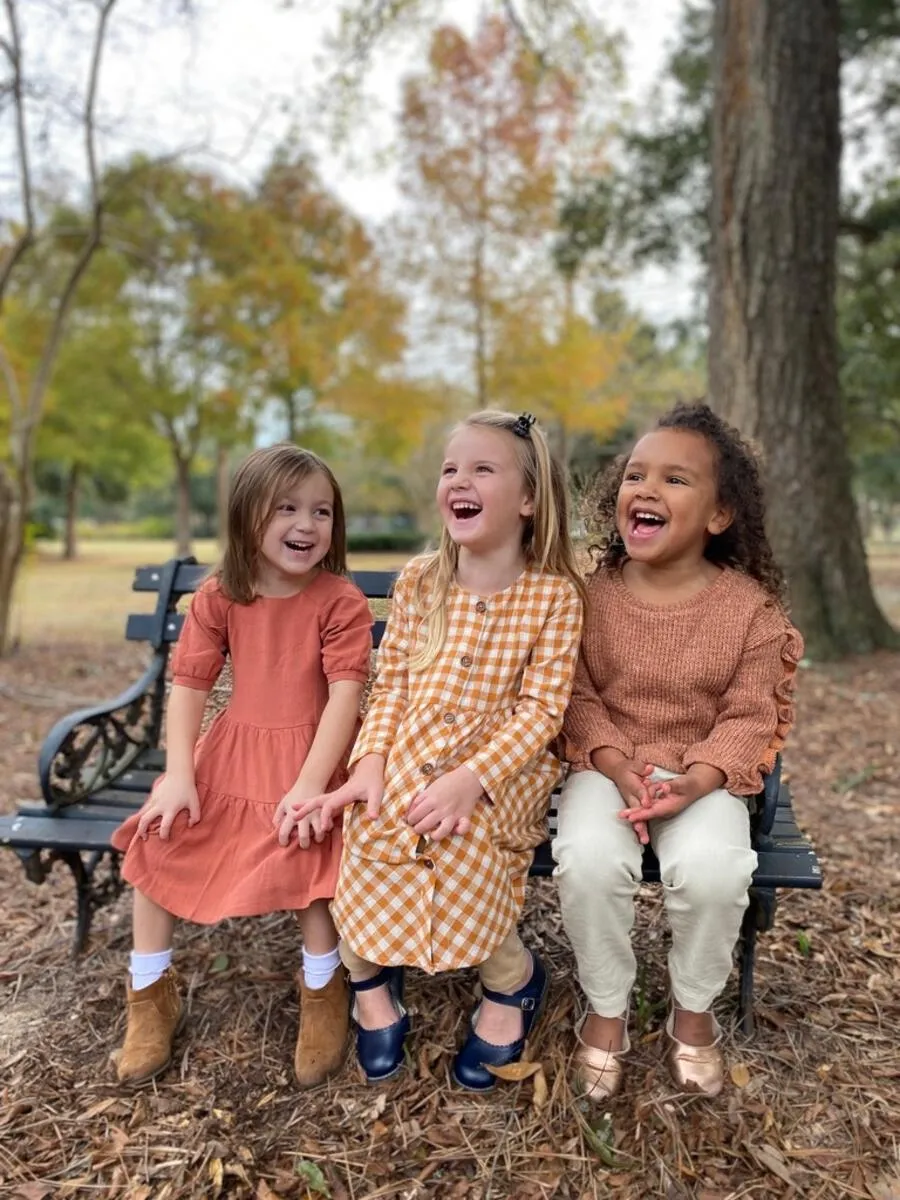 Vignette Kit Dress - Pumpkin Plaid