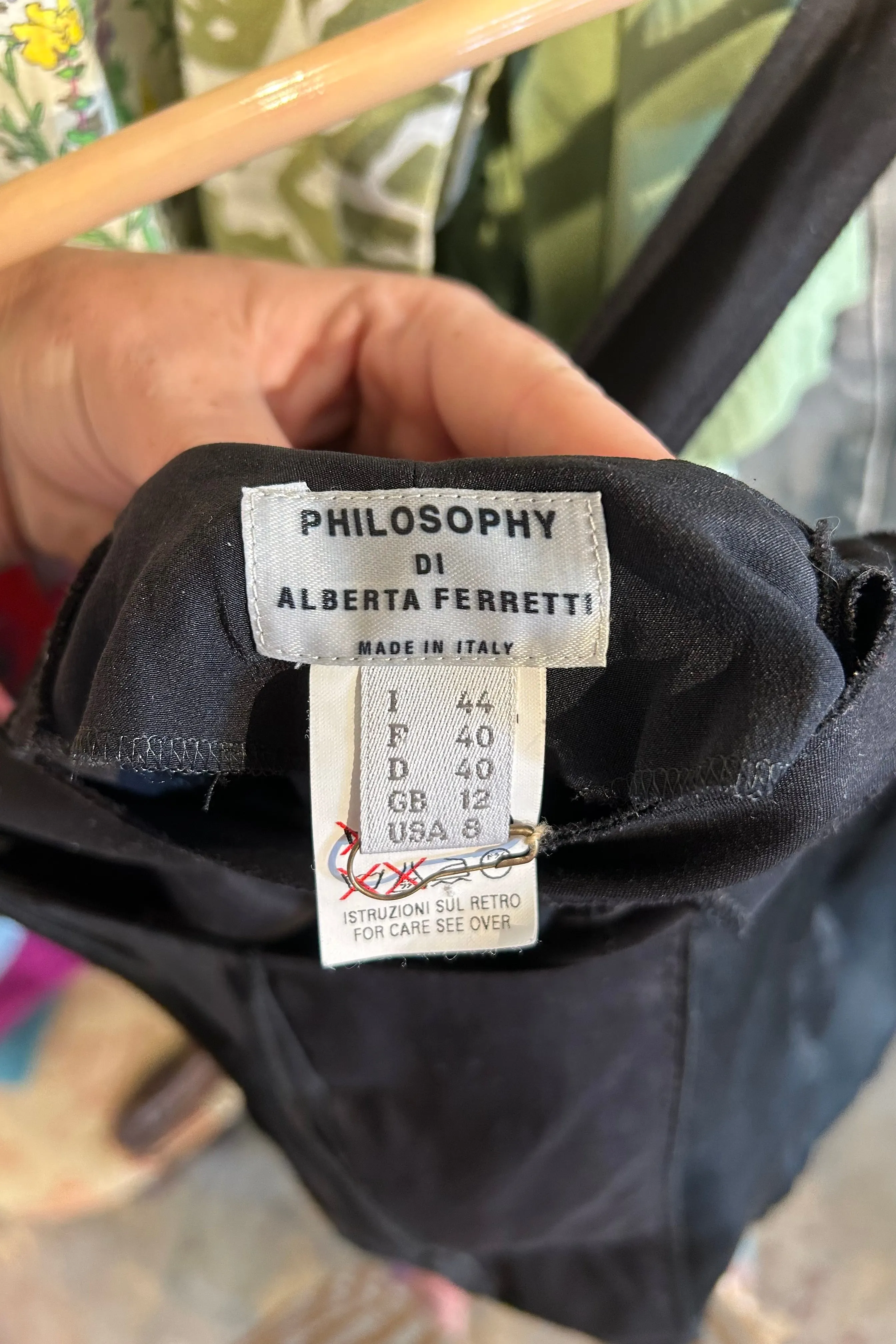 Vintage Philosophy di Alberta Ferretti Little Black Dress