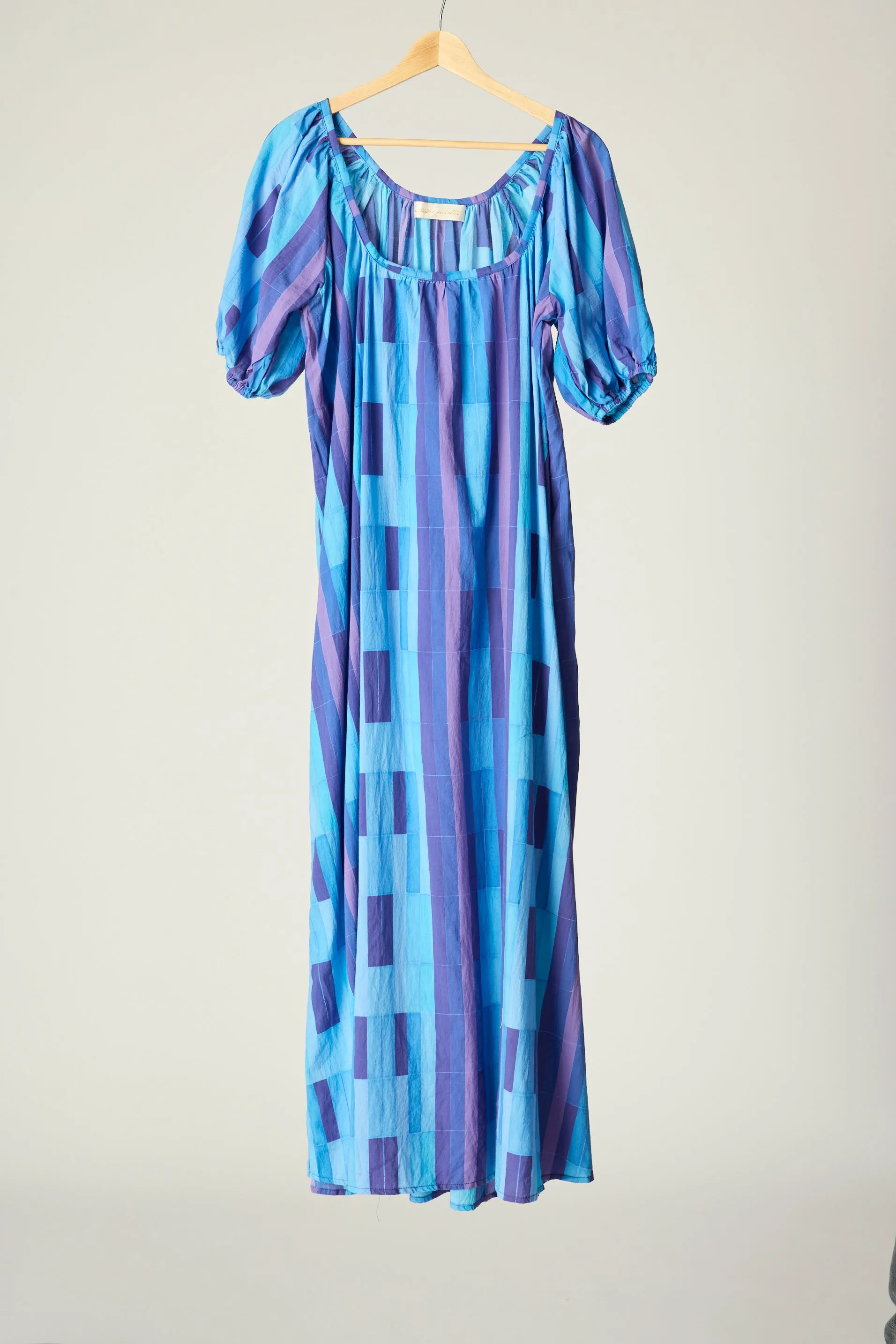 VIVI DRESS WITH CONTRASTING SASH