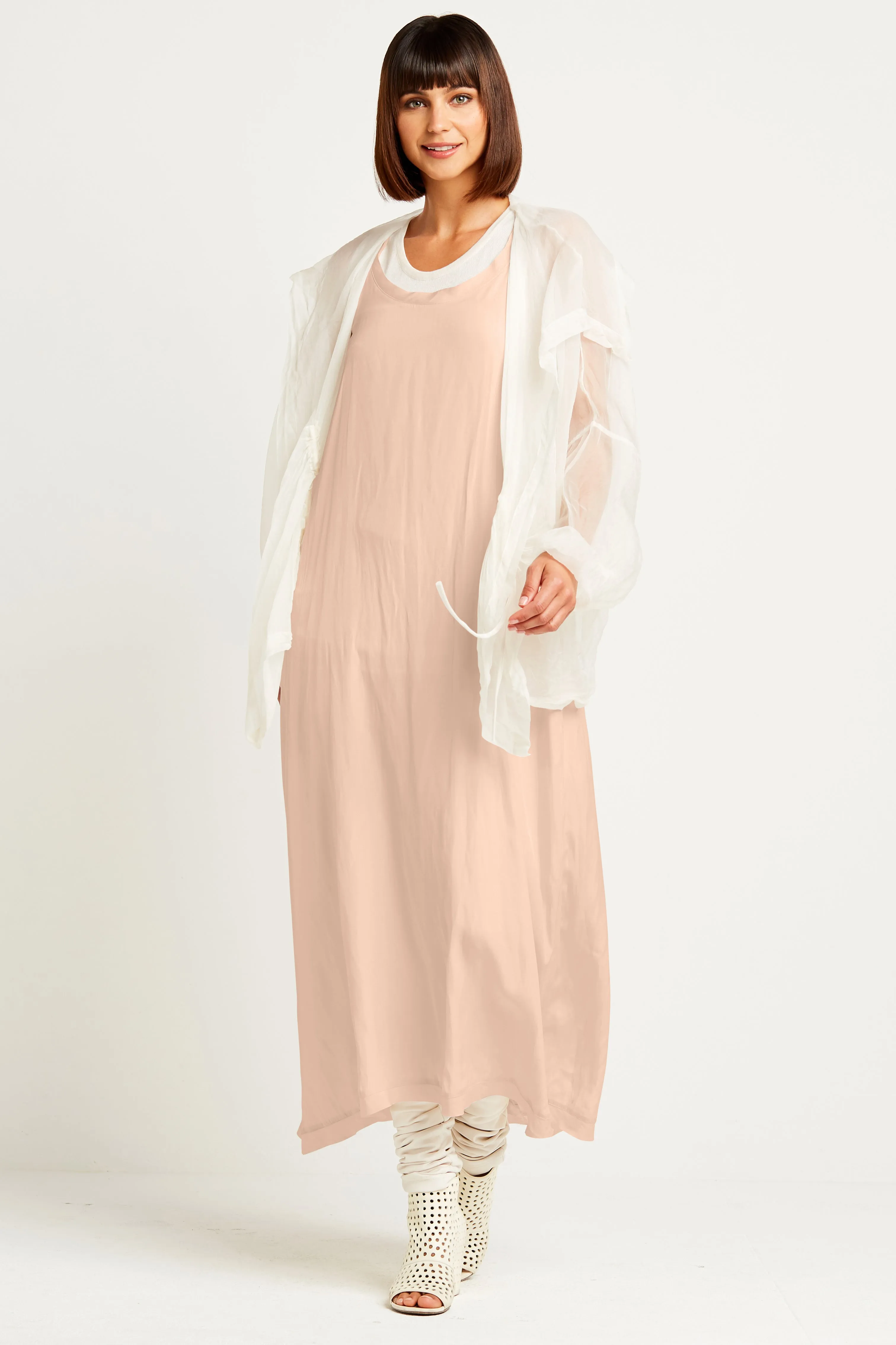 Washable Silk Tank Dress