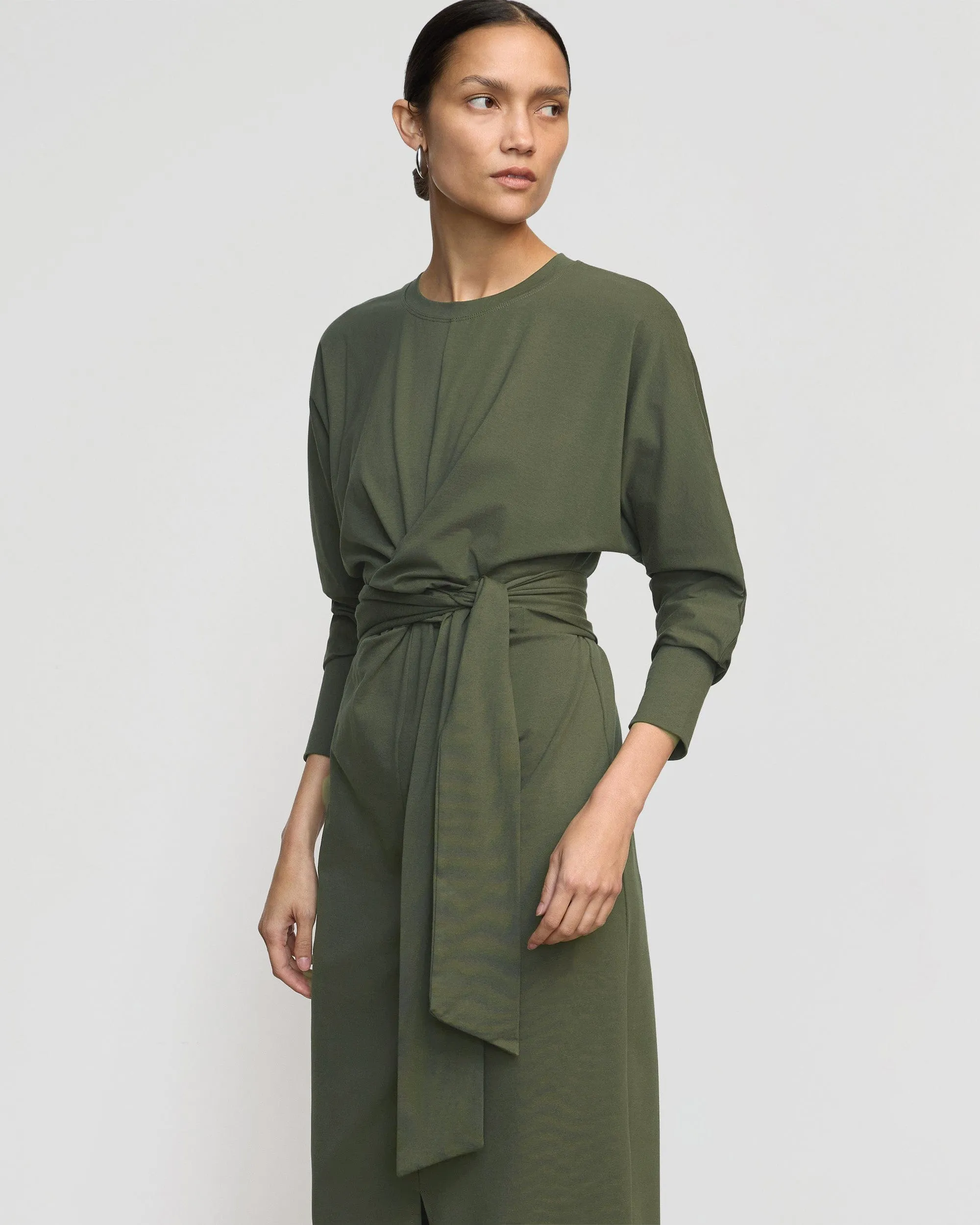Wei Tie-Front Organic Cotton Dress