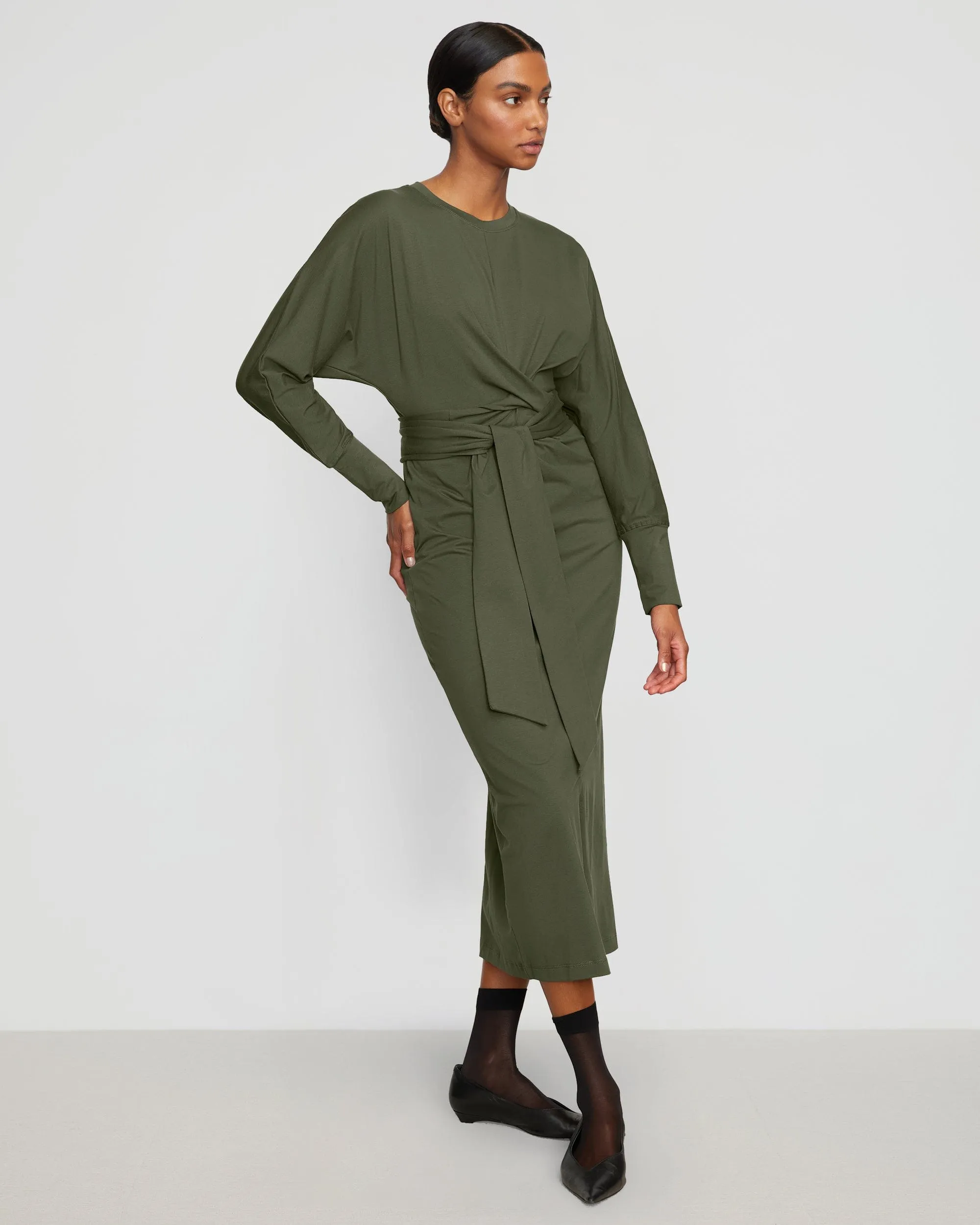 Wei Tie-Front Organic Cotton Dress