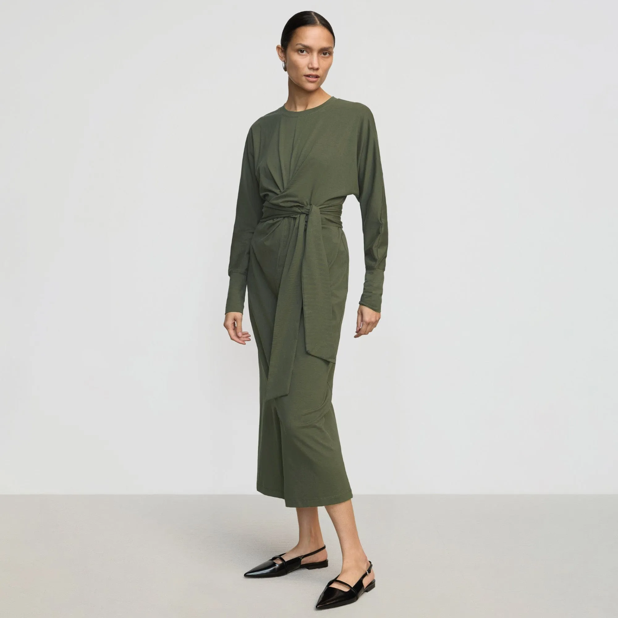 Wei Tie-Front Organic Cotton Dress