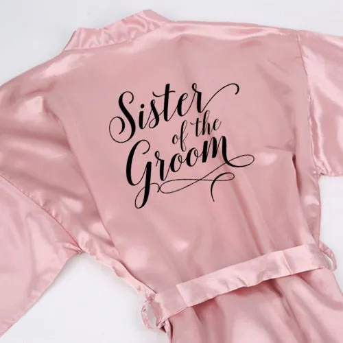Women's Bridal Party Satin Robe