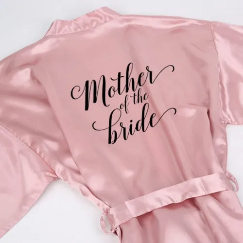 Women's Bridal Party Satin Robe