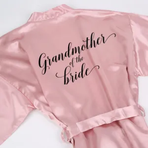 Women's Bridal Party Satin Robe