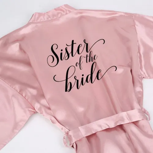 Women's Bridal Party Satin Robe