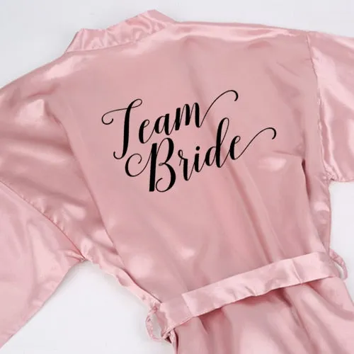 Women's Bridal Party Satin Robe