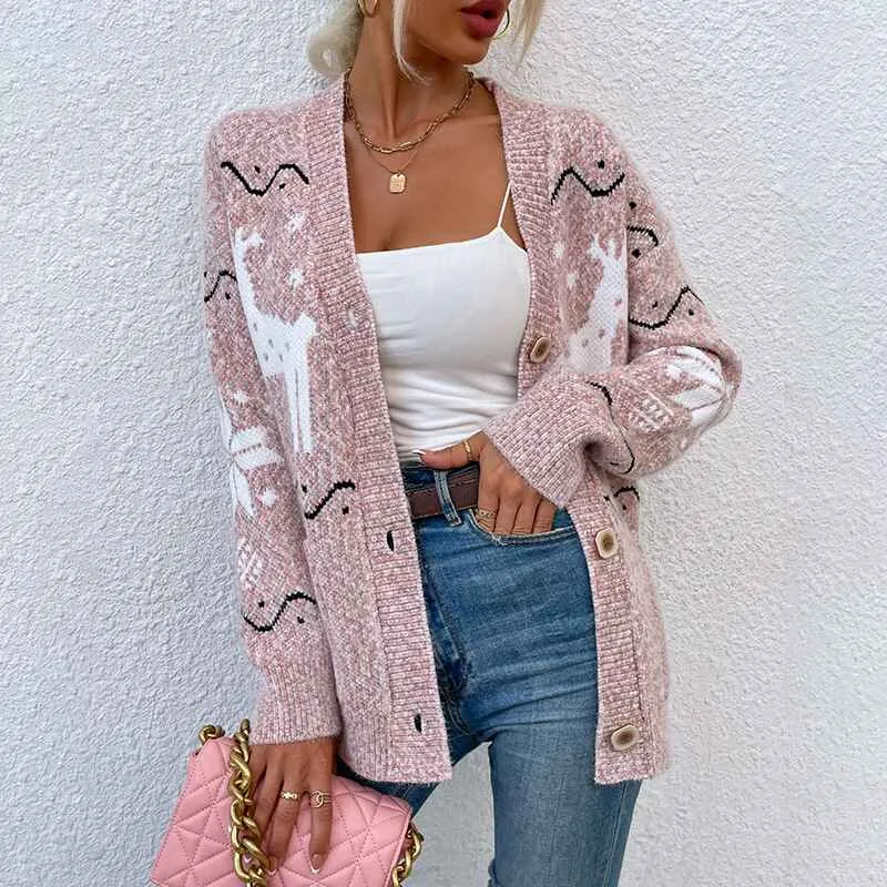 Womens Casual Open Front Long Sleeve Fuzzy Knit Cardigans Chunky Long Cardigan Sweaters with Pockets K260