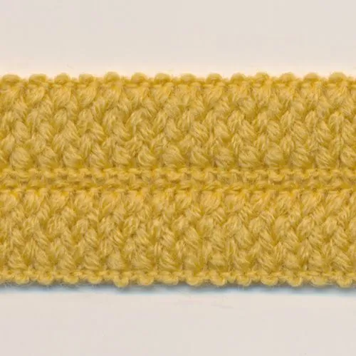 Wool Knit Binder Tape #10 Ocher
