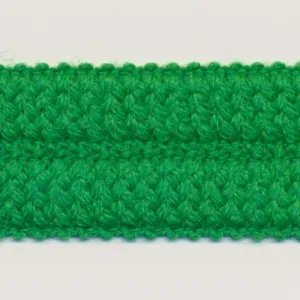Wool Knit Binder Tape #12 Green