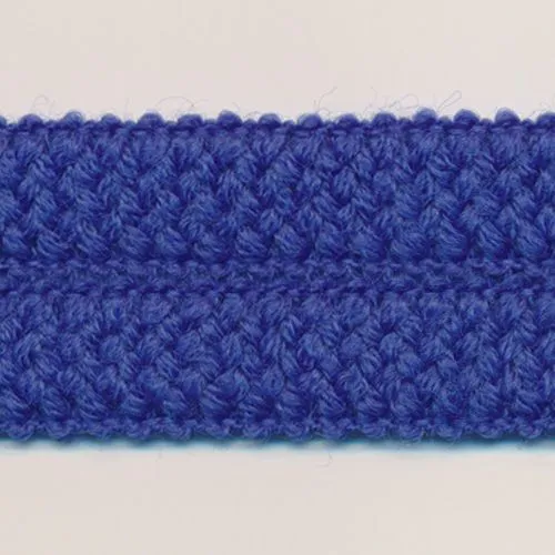 Wool Knit Binder Tape #24 Blue