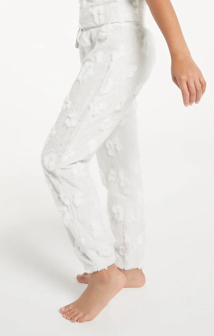 Z Supply Girls Chill Plush Leo Jogger - Heather Grey